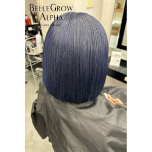カット＋カラー - BELLE GROW ALPHA HAIR&NAIL【ベルグローアルファヘアアンドネイル】掲載中