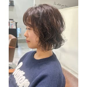 ニュアンスウェーブショートボブ - recipe【レシピ】掲載中