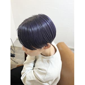 ラベンダー/ショート/20代 - 半個室型美容室 Sourire 赤坂店【ハンコシツガタビヨウシツスーリールアカサカテン】掲載中