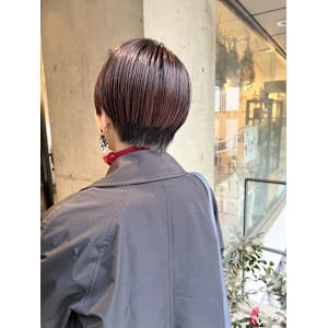 レッドショート - 半個室型美容室 Sourire 赤坂店【ハンコシツガタビヨウシツスーリールアカサカテン】掲載中