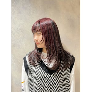 顔まわりカット/前髪カット/おくれ毛カット/レイヤーカット - AO。【アオ】掲載中