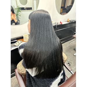 艶髪ストレート/黒髪ロング/システムトリートメント/横浜元町 - AO。【アオ】掲載中