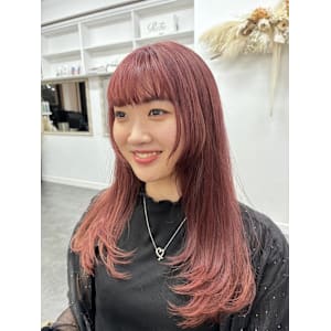 ハイトーンカラー/ブリーチカラー/ブラッドオレンジカラー - AO。【アオ】掲載中