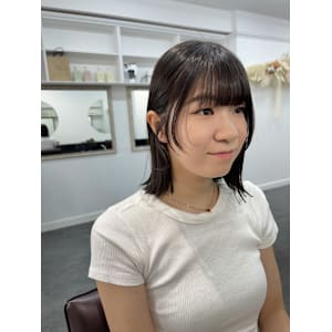 顔まわりレイヤー/フェイスレイヤー/切りっぱなしボブ/ボブ - AO。【アオ】掲載中