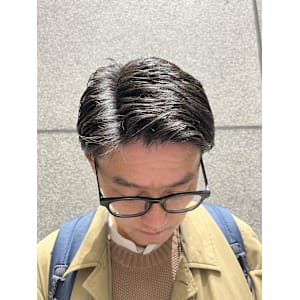銀座　理容室　アイロンパーマ　サイドフィット - ヘアーモードキクチ 銀座店【ヘアーモードキクチ】掲載中