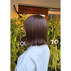 透明感グレージュボブ - HAIR&HEADSPA SQUARE＊UNO HAKATA【ヘアアンドヘッドスパ スクエアウーノ ハカタ】掲載中