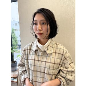 【kiji】＃ボブ＃ショート＃暗髪＃久屋大通＃丸の内＃高岳