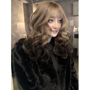 《巴結生》ミルクティーベージュ/裾カラー/デザインカラー - elu by lovis【エル バイ ラビス】掲載中