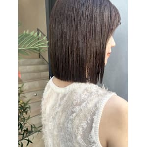 ボブ×ショートボブ×大人ボブ×透明感カラー×切りっぱなしボブ - FACE。石川町【フェイスイシカワチョウ】掲載中