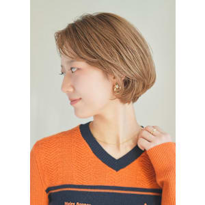 ショート・ボブ/丸顔/前髪あり/絶壁解消/40代/50代/ - INCEPTION  GINZA 銀座【インセプション】掲載中