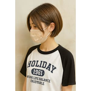 【小田急相模原】耳掛け丸みショートボブ