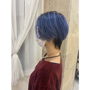 サファイア×ショート[韓国/上尾] - hair salon Rien 上尾店【ヘアーサロンリアン アゲオテン】掲載中