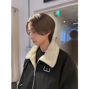 韓国メンズセンターパート