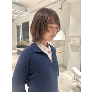 アッシュベージュくすみカラー薬院大通り - CIRCLES hair design 薬院浄水通り店【サークルヘアデザイン ヤクインジョウスイドオリテン】掲載中