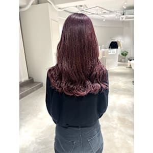 ラベンダーピンクカラーブリーチカラー - CIRCLES hair design 薬院浄水通り店【サークルヘアデザイン ヤクインジョウスイドオリテン】掲載中