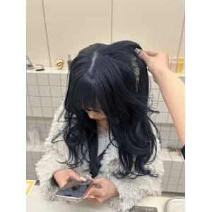 ネイビー［酸性ストレート/ヘアセット] - re’ll*花屋併設の美容院*【リル】掲載中