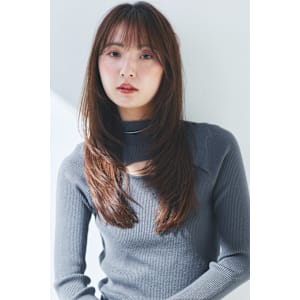 レイヤーカット×イルミナカラー［恵比寿駅/髪質改善/］