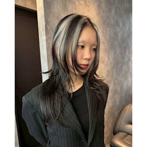 セクションカラー　デザインカラー　ケアブリーチカラー - Null 表参道本店 デザインカラー/ダブルカラー【ヌル】掲載中