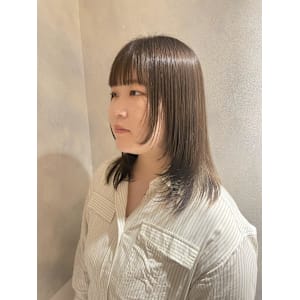 レイヤーカット/ミディアムレイヤー/顔まわりカット - AO。【アオ】掲載中