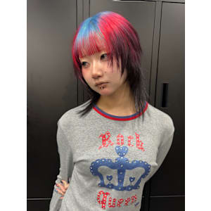 ルーツカラー　デザインカラー　ケアブリーチカラー　姫レイヤー - Null 表参道本店 デザインカラー/ダブルカラー【ヌル】掲載中