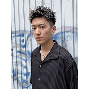 スパイキーショートアップバング刈り上げショートメンズショート - QOL mens salon 円山【クオル メンズサロン マルヤマ】掲載中