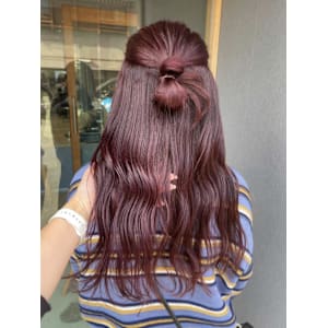 Cherry redにヘアアレンジ。 - duft.【ドゥフト】掲載中