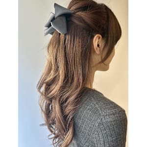 レイヤーハーフアップ - SORA 麻布十番店 【ソラ】【ソラアザブジュウバンテン】掲載中