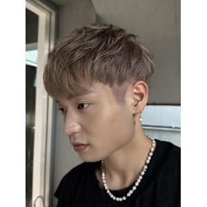 メンズ　ショート　ハイトーン　メンズバレイヤージュ - ARCANA 明治神宮前 表参道 原宿【アルカナ メイジジングウマエ オモテサンドウ ハラジュク】掲載中