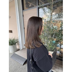 オリーブベージュ/美髪トリートメント - 半個室 rire hair 大野城店【ハンコシツリールヘアー オオノジョウテン】掲載中