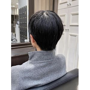 コンパクトショート・柔らかグラデーション