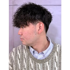 ショートマッシュ ツイスパ メンズパーマ 刈り上げ【札幌】 - THIS IS BARBER【ディス イズ バーバー】掲載中