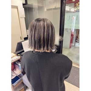 アンブレラカラー - AIZU本厚木 白髪ぼかし ハイライト バレイヤージュ 髪質改善【アイズホンアツギ シラガボカシ ハイライト バレイヤージュ カミシツカイゼン】掲載中