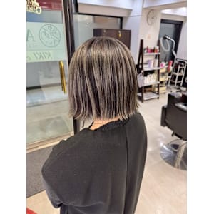 白髪ぼかしハイライト - AIZU本厚木 白髪ぼかし ハイライト バレイヤージュ 髪質改善【アイズホンアツギ シラガボカシ ハイライト バレイヤージュ カミシツカイゼン】掲載中