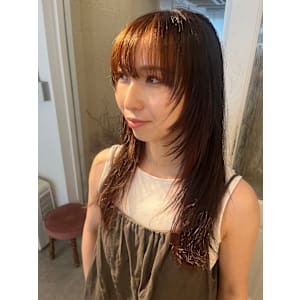 ロングレイヤー/顔まわりレイヤー/ハイレイヤー