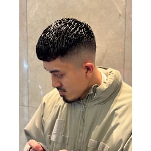 クロップ×濡れパン - ヒロ銀座バーバーショップ難波店【ヒロギンザバーバーショップナンバテン】掲載中