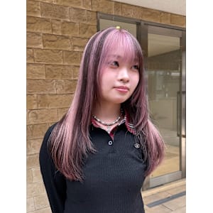 WHITE PINK × BROWN - EARTH/E 吉祥寺店 ハイライト/髪質改善/縮毛矯正【アース　エレガンス　キチジョウジテン　ハイライト　カミシツカイゼン　シュクモウキョウセイ】掲載中