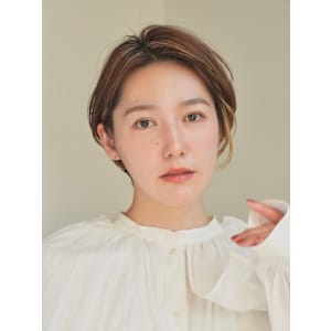 ショート・ボブ/丸顔/前髪あり/絶壁解消/40代/50代/ - INCEPTION  GINZA 銀座【インセプション】掲載中