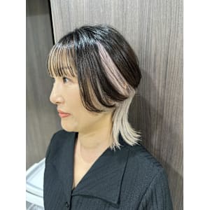 ショートウルフ(インナーホワイト) - crop-es茅ヶ崎【クロップエスチガサキ】掲載中