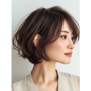 丸みショートボブ［鷺ノ宮］ - NOA【ノア】掲載中