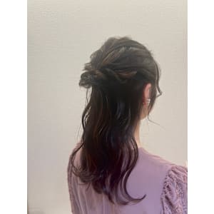 セミロング　halfup arrange - CrossLink【クロスリンク】掲載中