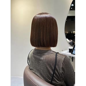 こっくりなココアブラウン 潤艶ボブ - annee【アネ】掲載中