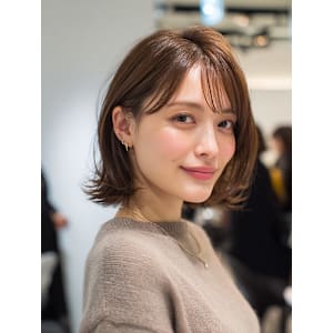 ショート/レイヤーカット/ボブ/外ハネ/透明感ブラウン - neu【ノイ】スマートサロン【ノイ】掲載中