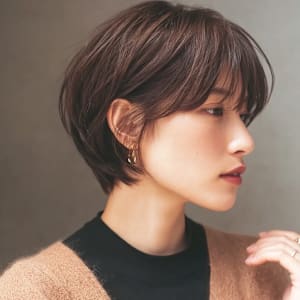 ブラウンヘア/ショートヘア/小顔/髪質改善/似合わせカット - Melva【メルバ】掲載中