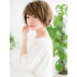 ヘーゼルベージュ×マッシュボブショート - 髪質改善 完全完結型個室サロン people[  ] 勝どき 美容室NEW OPEN 12月1日【カミシツカイゼンカンゼンカンケツガタコシツサロン ピープルスペースカチドキ ビヨウシツ】掲載中