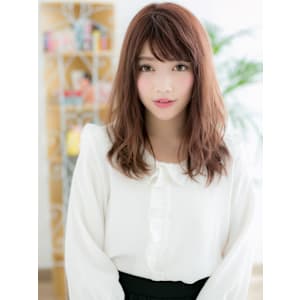 ピンクブラウンで大人ガーリーウェーブ - 髪質改善 完全完結型個室サロン people[  ] 勝どき 美容室NEW OPEN 12月1日【カミシツカイゼンカンゼンカンケツガタコシツサロン ピープルスペースカチドキ ビヨウシツ】掲載中