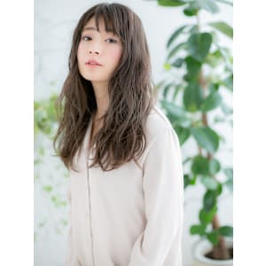 グレージュカラーでグラマラスロング - 髪質改善 完全完結型個室サロン people[  ] 勝どき 美容室NEW OPEN 12月1日【カミシツカイゼンカンゼンカンケツガタコシツサロン ピープルスペースカチドキ ビヨウシツ】掲載中