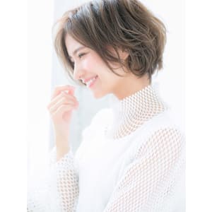 大人かわいい前下がり小顔マッシ - 髪質改善 完全完結型個室サロン people[  ] 勝どき 美容室NEW OPEN 12月1日【カミシツカイゼンカンゼンカンケツガタコシツサロン ピープルスペースカチドキ ビヨウシツ】掲載中