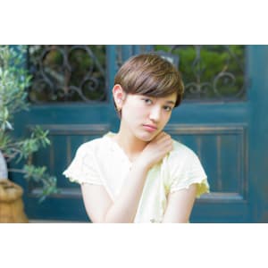 ニュアンスショート～計算高いナチュラルスタイル～ - 髪質改善 完全完結型個室サロン people[  ] 勝どき 美容室NEW OPEN 12月1日【カミシツカイゼンカンゼンカンケツガタコシツサロン ピープルスペースカチドキ ビヨウシツ】掲載中