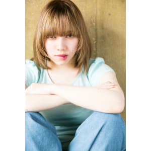 ナチュラルストレートバング - 髪質改善 完全完結型個室サロン people[  ] 勝どき 美容室NEW OPEN 12月1日【カミシツカイゼンカンゼンカンケツガタコシツサロン ピープルスペースカチドキ ビヨウシツ】掲載中