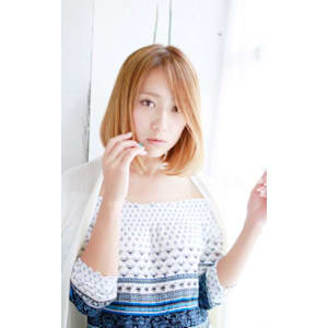 外国風ハイトーンボブ - 髪質改善 完全完結型個室サロン people[  ] 勝どき 美容室NEW OPEN 12月1日【カミシツカイゼンカンゼンカンケツガタコシツサロン ピープルスペースカチドキ ビヨウシツ】掲載中